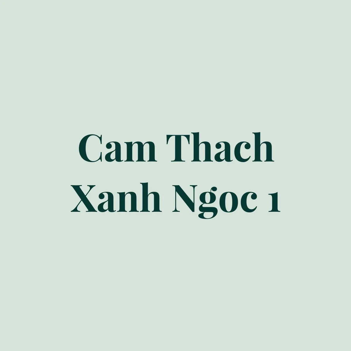 Vòng Cẩm Thạch Xanh Ngọc
